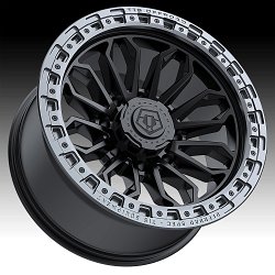 TIS Wheels 556BA (8-Lug) Satin Black Custom Truck Wheels 2